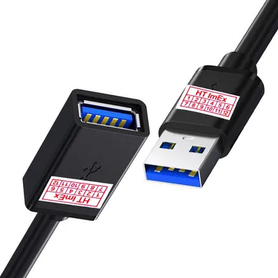 Produktbild von USB 3.0 Verlängerungskabel USB-A Stecker zu USB-A Buchse Erweiterung usb cable