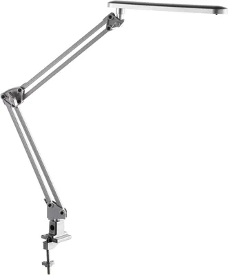 Immagine prodotto di Lampada da tavolo a LED 962 con morsetto argento
