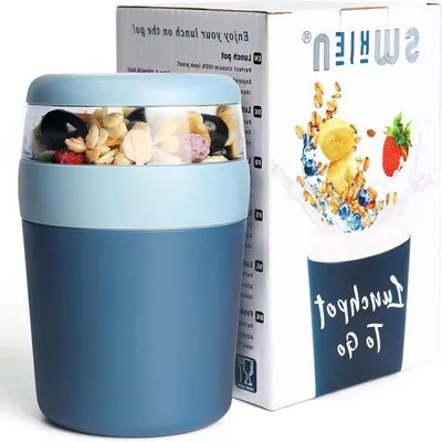 Produktbild von To-Go-Yoghurtbecher 250ml lekvrije Müslischale für unterwegs