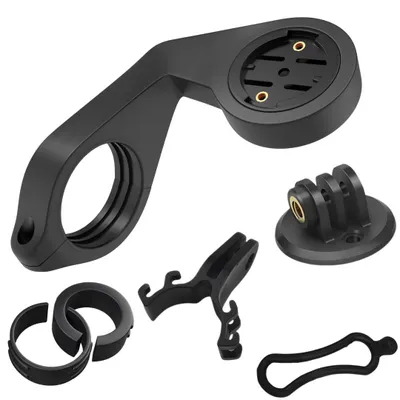 Produktbild von Fahrradhalterung kompatibel mit Garmin Edge 1040, 1030, 1000, 830, 820, 800, 530, 520, Explore, Forerunner 920XT/910XT, GoPro – GPS-Halterung Phonilli