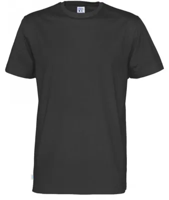 Produktbild von Cottover - T-Shirt für Herren/Damen Uni, Baumwolle ET466 (S) (Schwarz)