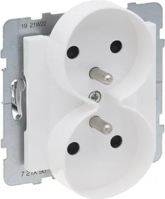 Productafbeelding van Legrand SUNO, enkele stopcontact, 16A, 250V, artikelnummer 721190