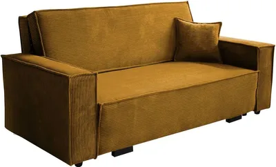 Produktbild von MIRJAN24 Schlafsofa Viva Star IV, 4 Sitzer Polstersofa inkl. Kissen, mit Bettkasten und Schlaffunktion, Stilvoll Couch (Farbe: Poso 01)