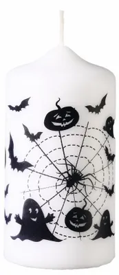 Produktbild von Kerze Halloween Weiß 120 x Ø 60 mm