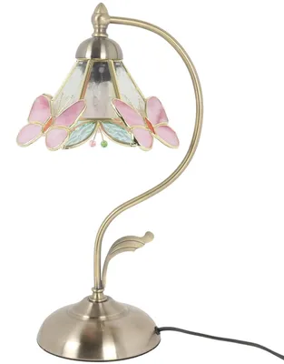 Obrázek produktu pro L31000 Stolní lampa ve stylu Tiffany, rozměry 22x25x43 cm