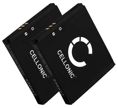 Image de CELLONIC 2x Batterie pour Cellulaire / Téléphone portable Compatible avec Doro PhoneEasy 612, PhoneEasy 410gsm, PhoneEasy 610, SHELL01A - (800mAh, 3.7V)