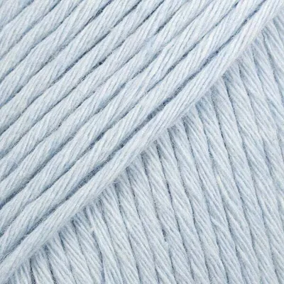 Produktbild von Drops Baumwolle Light Uni Colour 08 Ice Blue Strickgarn