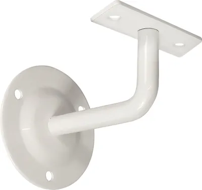 Produktbild von Handlaufhalter Set 1 Stück HLH 1105 Weiss gerade Auflage Handlaufträger Stütze