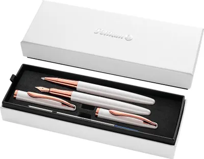 Immagine prodotto di Pelikan 400197471 Pelikan Schreibset Jazz® Noble Elegance weiß
