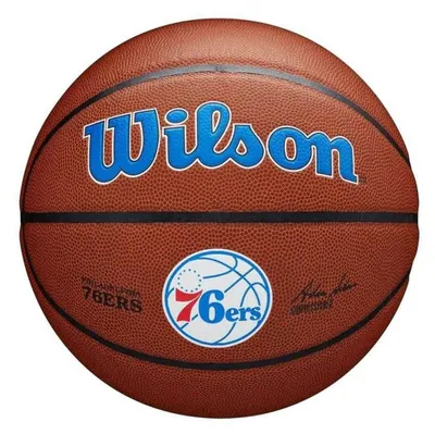Immagine prodotto di Wilson - Pallone da basket "Team Alliance", Philadelphia 76ers PP9096 (7) (Braun)