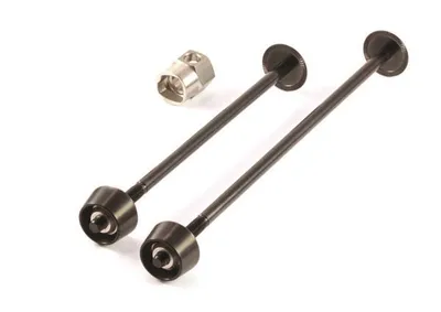 Produktbild von PITLOCK Schnellspannachsen Set 03 Edelstahl schwarz