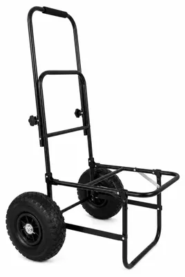 Produktbild von X2 Transportwagen für Fischer - Geräumig und faltbar - Ausziehbarer Griff - Luftreifen - Einfacher Transport von Angelausrüstung - Strandwagen 100x40x31cm - Der ultimative Angelfreund!
