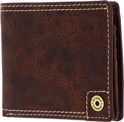 Produktbild von bruno banani Leder Geldbörse Wallet with Flap Cognac braun