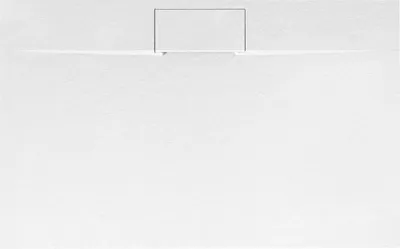 Obrázok produktu pre VBChome Sprchová vanička 100 x 80 x 2,5 cm Biela kamenná štruktúra Sprchová vanička Extra plochá Obdĺžniková odtoková súprava Krycia doska SMC Kompozitný materiál Univerzálna inštalácia Sifón Obdĺžniková 80x100 cm Dlhá