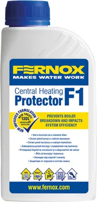 Produktbild von FERNOX F1 500 ml – ungiftiger Korrosionsinhibitor für Heizungsanlagen