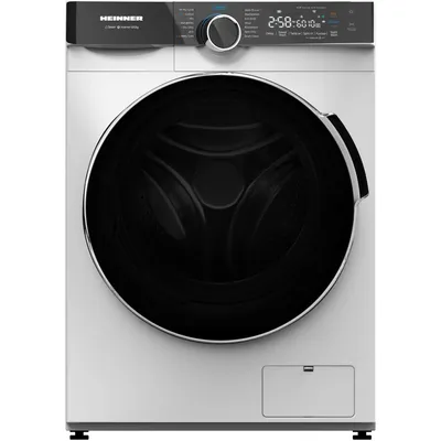Obrázok produktu pre Heinner HWDM-M814IVKA, Predné plnenie, Voľne stojaci, Biela, Ľavý, Čierna, Otočné, Dotyk
