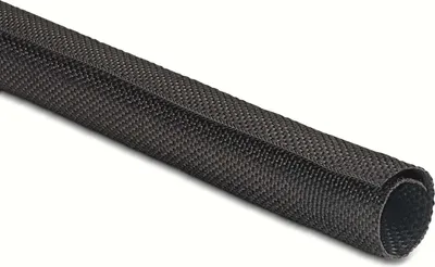 Produktbild von HELLERMANNTYTON Gewebeschlauch, selbstschließend, 170-01016, Twist-In29, schwarz, 2 Meter