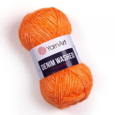 Obrázok produktu pre Yarn Art Denim Washed 902 Orange Pletacia priadza