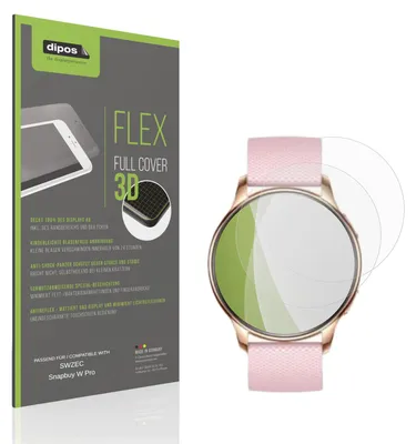 Produktbild von 2x Full Cover Schutzfolie matt für SWZEC Snapbuy W Pro Panzerfolie Anti-Shock