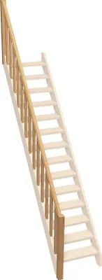 Produktbild von Normandie - Geländerbrüstungen für gerade Treppe