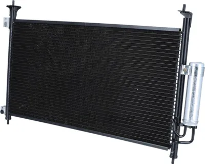 Imagen del producto de Condensador del aire acondicionado para HONDA CIVIC VIII Hatchback (FN, FK), referencia NRF 35763, incluye secador y junta de sellado