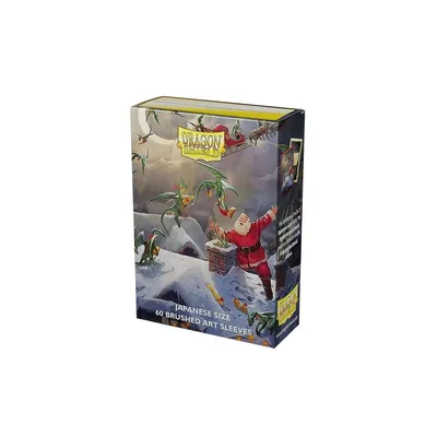 Produktbild von 60 Dragon Shield Japanese Sleeves - Brushed Art - Christmas 2023