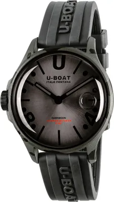 Image de U-Boat 9551 DARKMOON 40 MM BK GREY CURVED CAMOUFLAGE gris noir Montre homme NOUVELLE