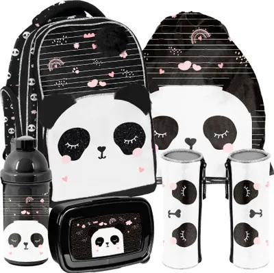 Zdjęcie produktu dla Zestaw szkolny 5-elementowy Panda Paso