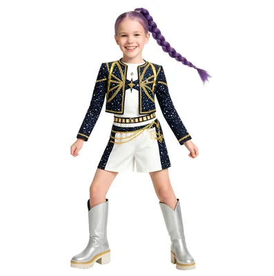 Produktbild von Kinderkostüm Demon Hunters K-Pop Rumi Glamour 122–134 L