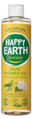 Productafbeelding van Happy Earth Douchegel jasmine ho wood (300 ml)
