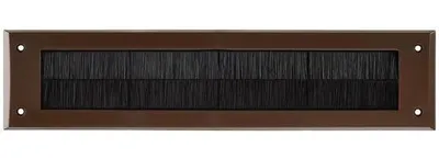 Produktbild von Famanu Türdichtbürste Zugluftstopper - 343 x 80 mm - Braun