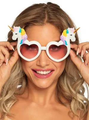 Produktbild von Einhorn Funbrille Faschingskostüm Karnevalskostüm