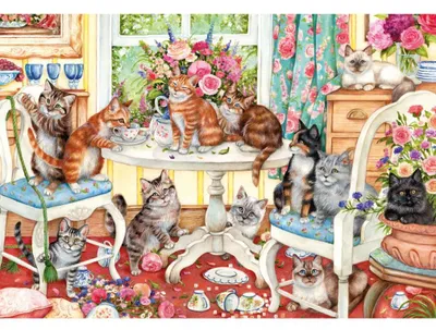 Imagen del producto de Gibsons, "Tails from the Tea Party", 500 piezas