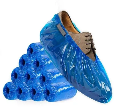 Produktbild von Famanu Schuhüberzüge extra stark – 100 Stück – wasserdicht und rutschfest