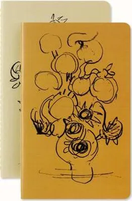Productafbeelding van Moleskine Limited Edition Cahier Journal Van Gogh, groot formaat, met lijntjes, zachte kaft (12,7 x 20,6 cm)