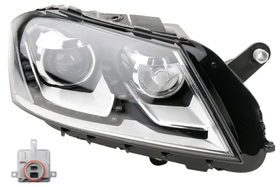 Productafbeelding van Johns, xenon koplampen, geschikt voor VW Passat, bouwjaar 08/2010 - 12/2014, type D3S, rechterkant, inclusief ECU.