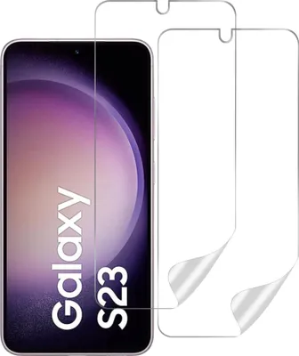 Immagine prodotto di Pellicola protettiva per Samsung Galaxy S23 [2 pezzi] Pellicola protettiva in plastica trasparente flessibile Phonillico®