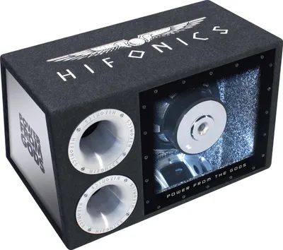 Produktbild von HIFONICS Single-Bandpass Subwoofer Kiste klein Bassbox Auto ATL-12BPS