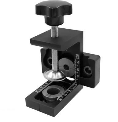 Obrázok produktu pre Kolíkovací prípravok Pocket Hole Jig Kit Wood Vertikálne vŕtanie Odnímateľný lokátor pre nábytok Pripojenie dierovača Stolárske náradie