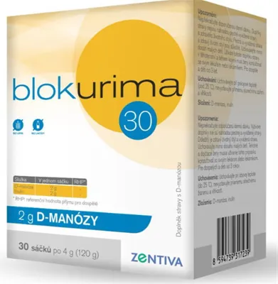 Produktbild von Blokurima 2 g D-Mannose-Beutel 30 × 4 g
