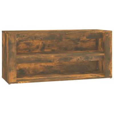 Obrázok produktu pre vidaXL Stojan na topánky údený dub 100x35x45 cm odvodený výrobok z dreva