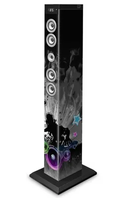Immagine prodotto di bigben Sound Tower TW9EQ - DJ [Luce blu/rosa/bianca]; AU343427