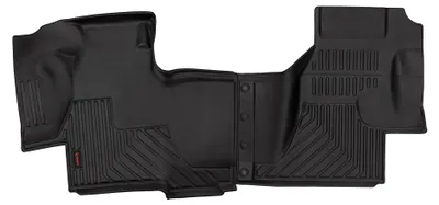 Produktbild von Gummi-Fußmatten Vorne für Mercedes Sprinter I W901-W905 1995-2006 – 2-tlg, Schwarz, passgenau