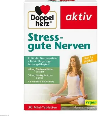 Obrázek produktu pro Doppelherz Stress Good Nerves Tablets 30 kapslí