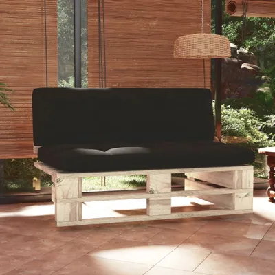 Produktbild von "2025 cloris" Outdoor-Mittelsofa Paletten Imprägniertes Kiefernholz Gartensofas 162503