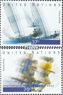 Produktbild von Briefmarken UNO - New York 2005 Mi 984-985 (kompl.Ausg.) gestempelt Sport