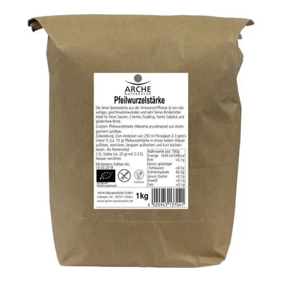 Produktbild von Arche Naturküche - Pfeilwurzelstärke - 1kg
