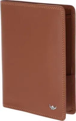 Immagine prodotto di Golden Head Pelle caso di identificazione Polo RFID Protect Reisepassetui 4455 Cognac marrone