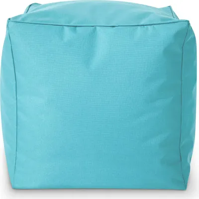 Produktbild von Green Bean® Sitzhocker "Cube" 40x40x40cm mit EPS Perlen Füllung - Fußhocker für Sitzsäcke - Türkis