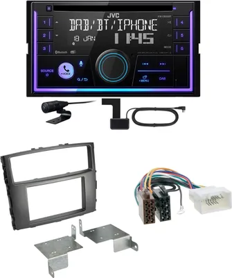 Produktbild von JVC KW-DB95BT Bluetooth Digitalradio Einbauset für Mitsubishi Pajero bis 2014